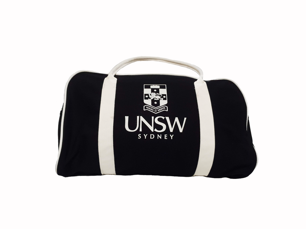 UNSW Black Duffle Bag