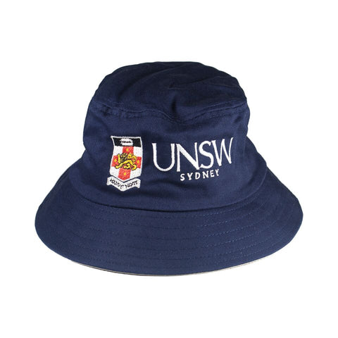 UNSW Crested Bucket Hat - Navy