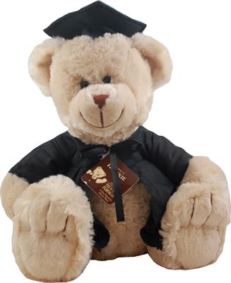 Graduate Bear - Large Beige