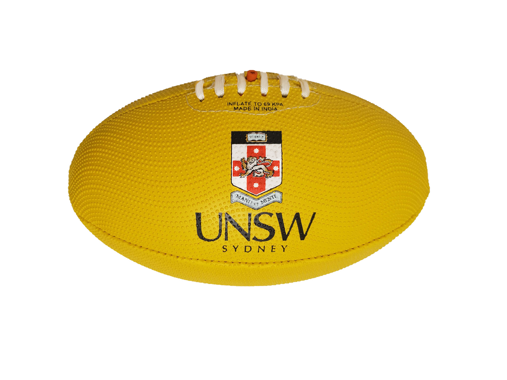 UNSW AFL Ball - Yellow