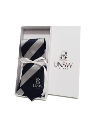 UNSW Crest Polyester Tie