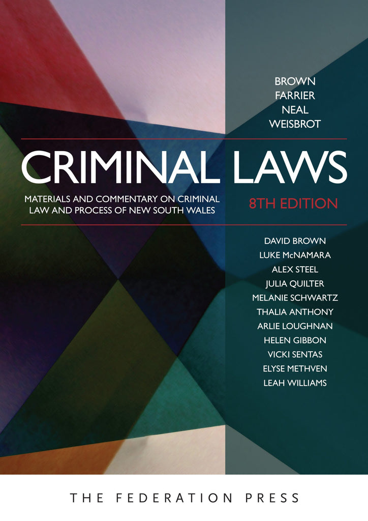 Criminal Laws 8e