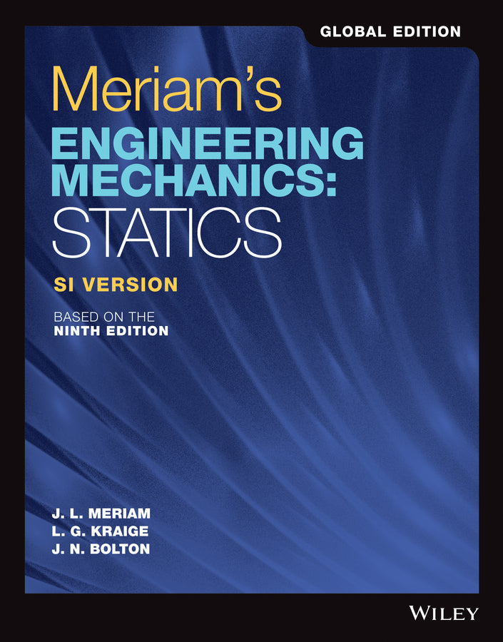Meriam's Engineering Mechanics Statics 9e SI