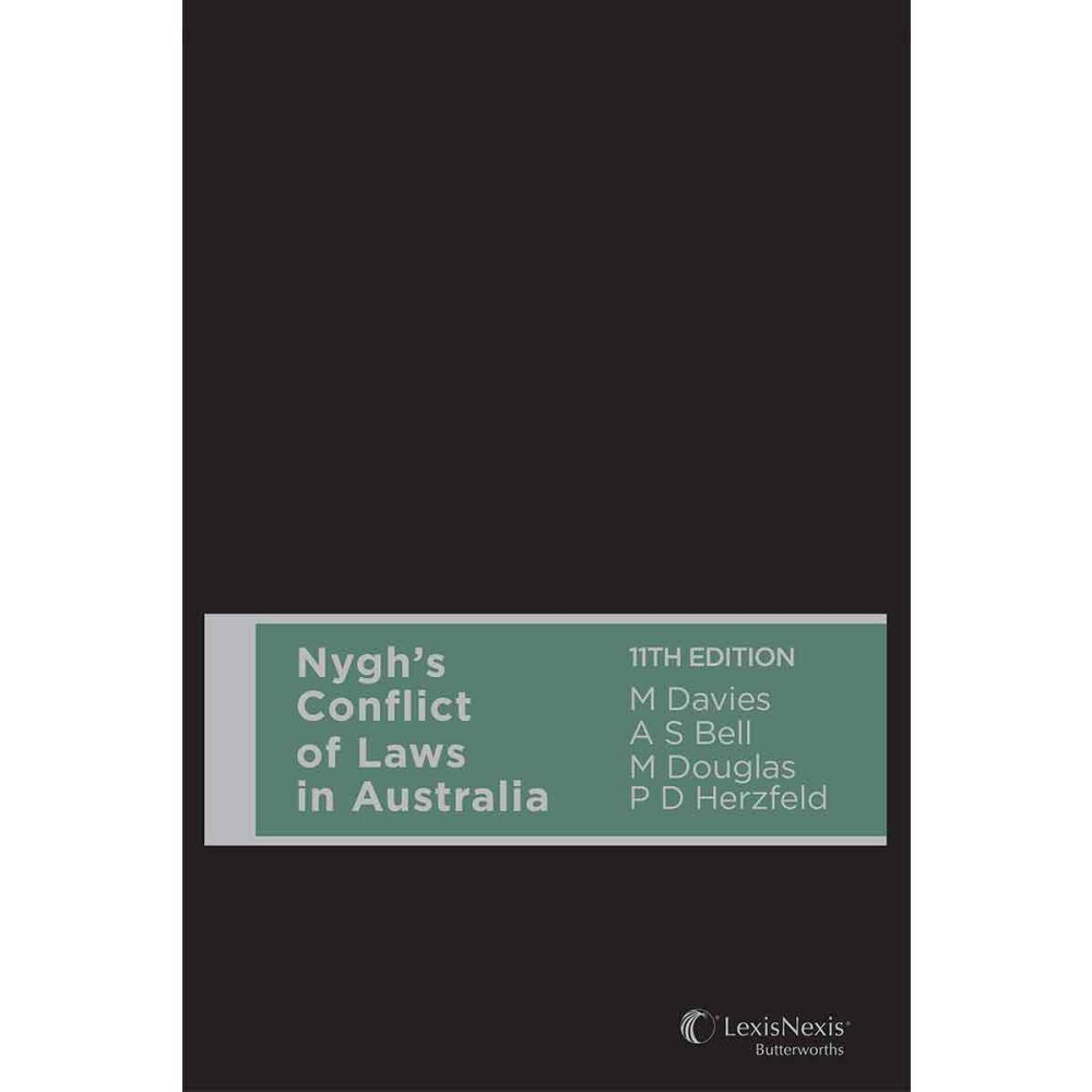 Nygh's Conflict of Laws in Australia 11e
