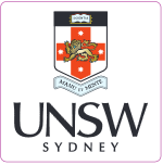 UNSW Car Window Sticker 80mm x 80mm