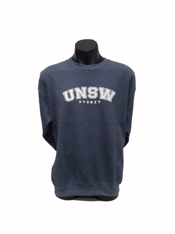 UNSW Varsity Crew Sweatshirt - Navy Heather