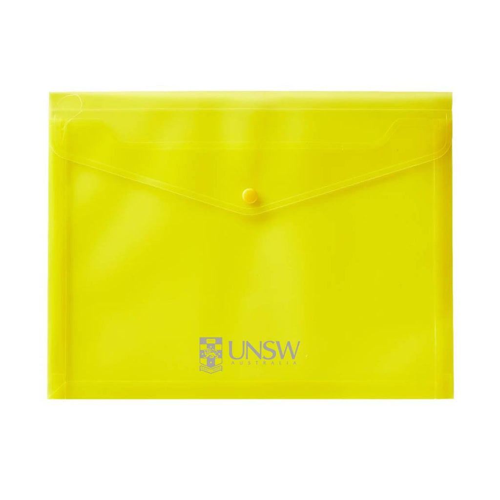 UNSW - Yellow Expandable Document Holder