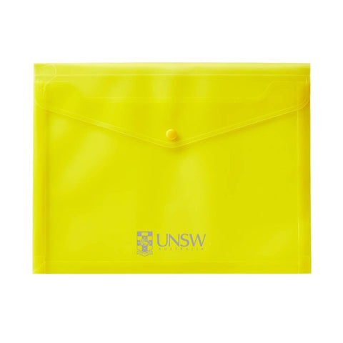 UNSW - Yellow Expandable Document Holder