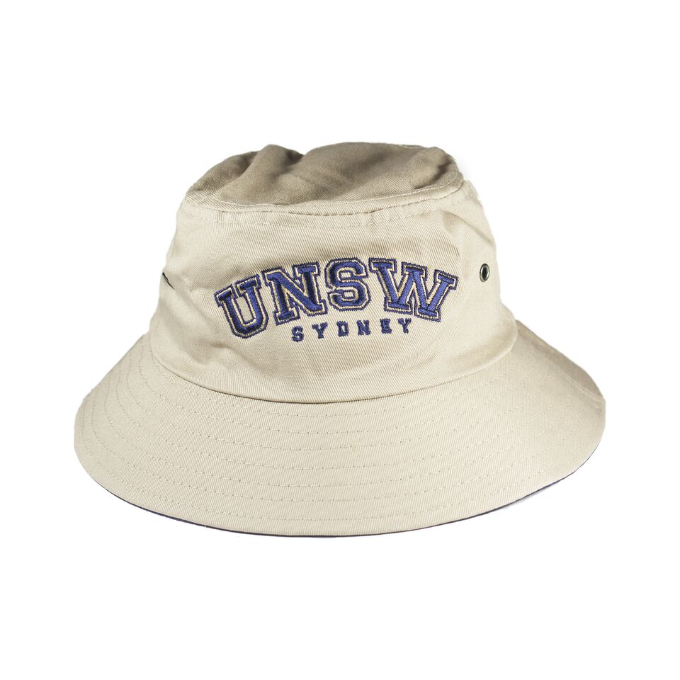 UNSW Bucket Hat Natural – UNSW Shop - Main Image